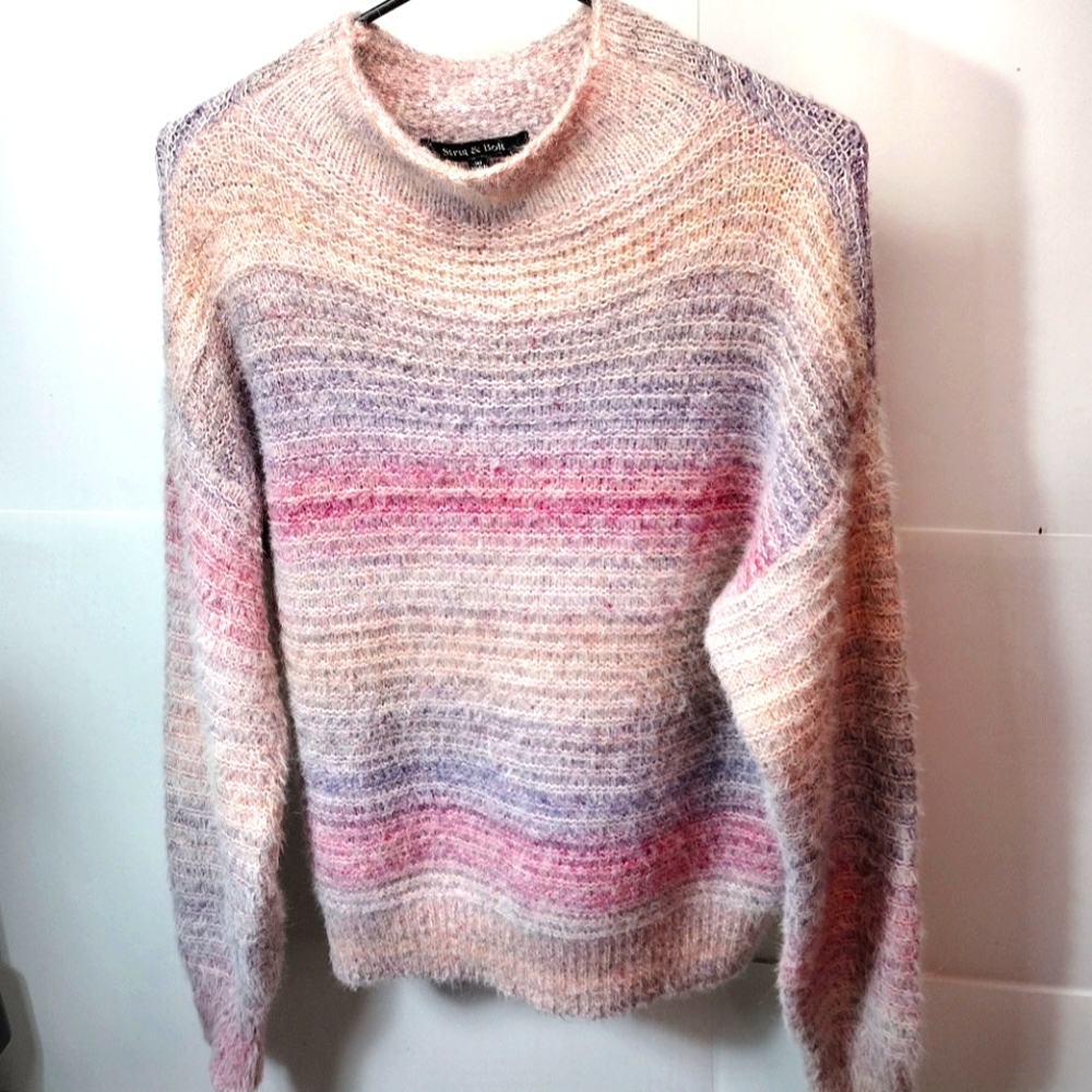 Strut And Bolt Knitted Super Soft Wool (10%) Pullover Sweater l Size Medium